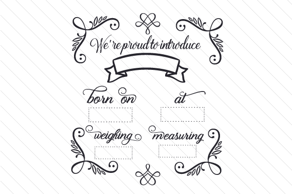 We’re Proud to Introduce